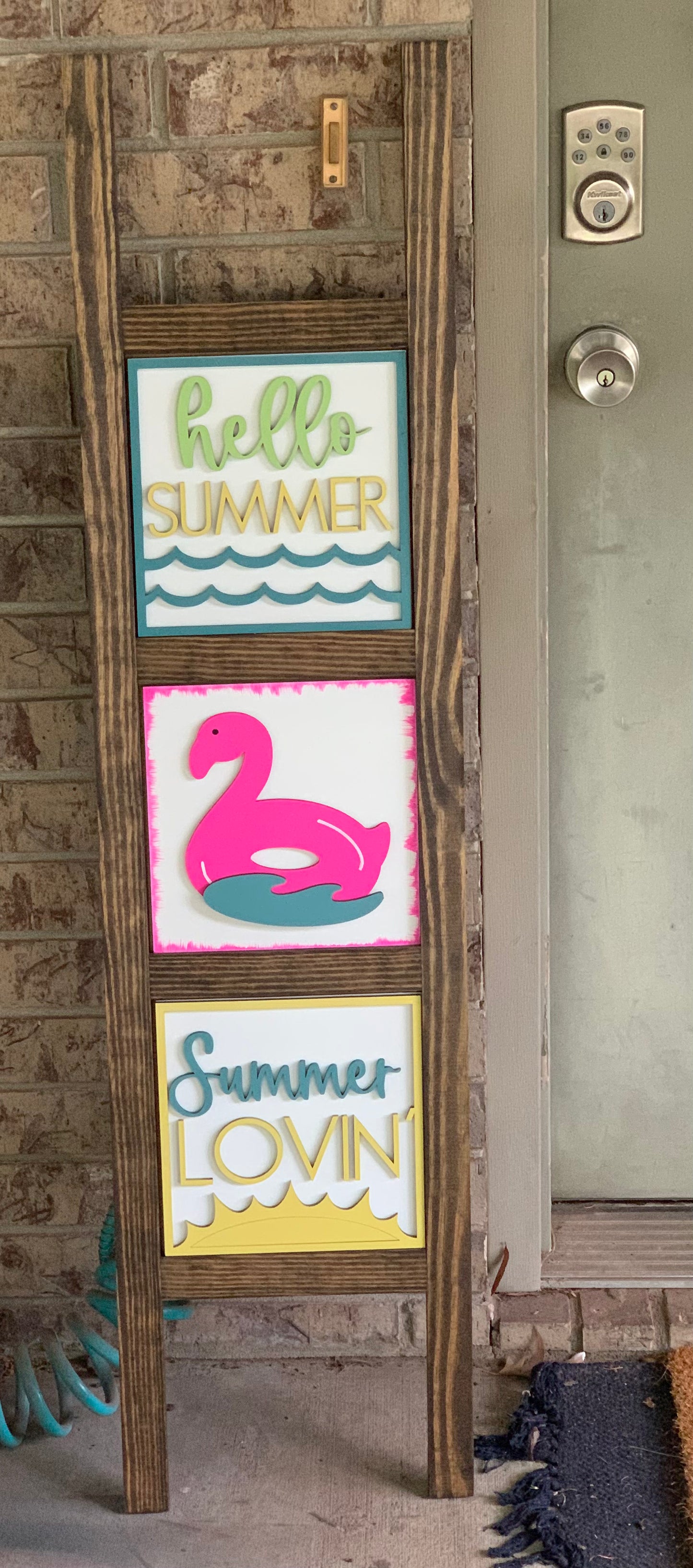 Hello Summer Interchangeable Ladder Inserts