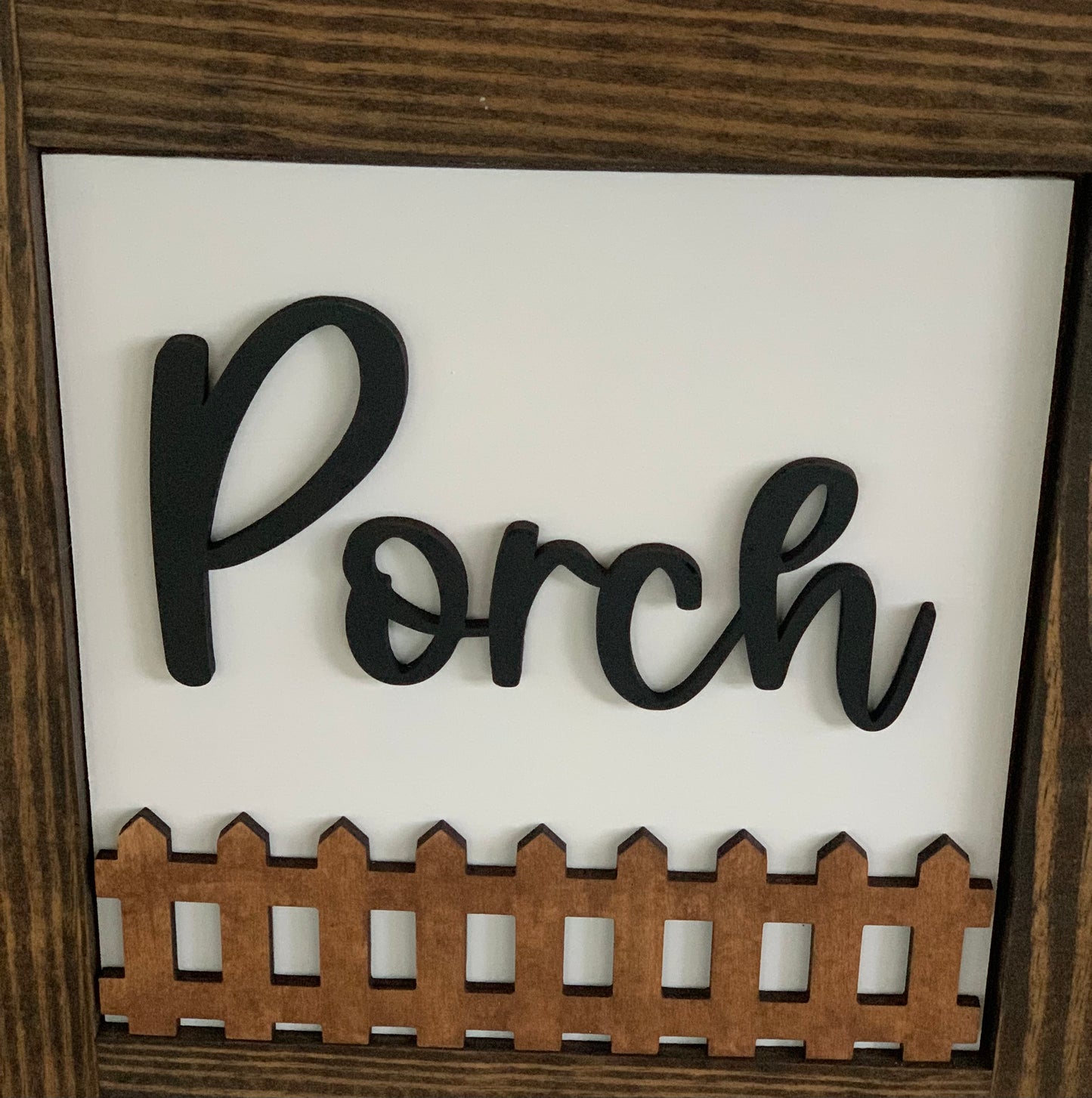 Welcome to our Porch Stay Awhile Ladder Tiles