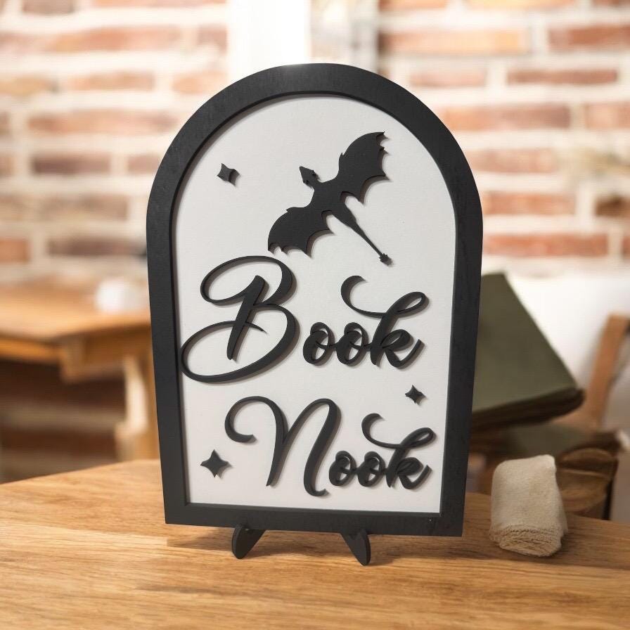 Book Nook Signs