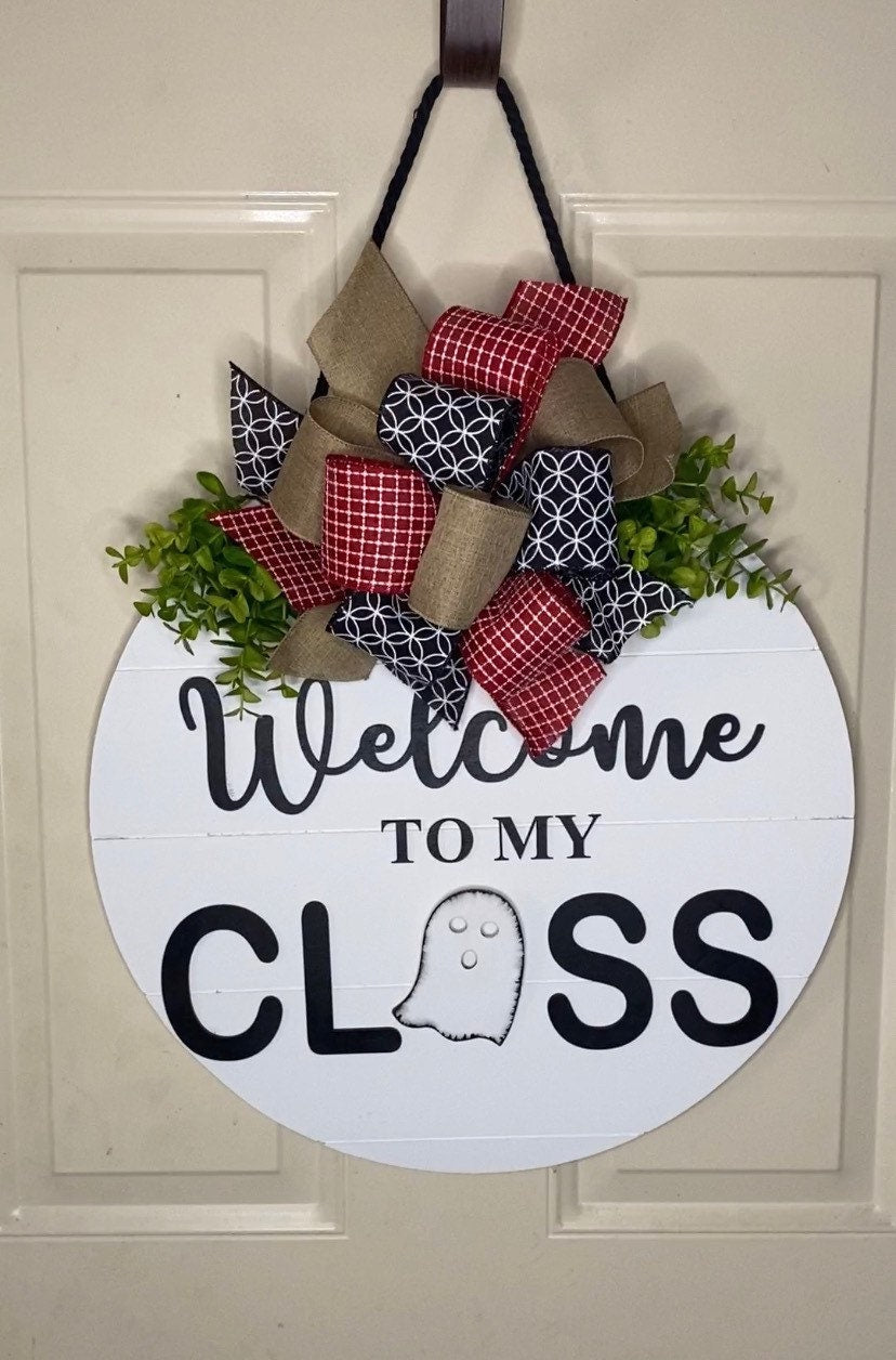 Interchangeable Teacher Door Hanger
