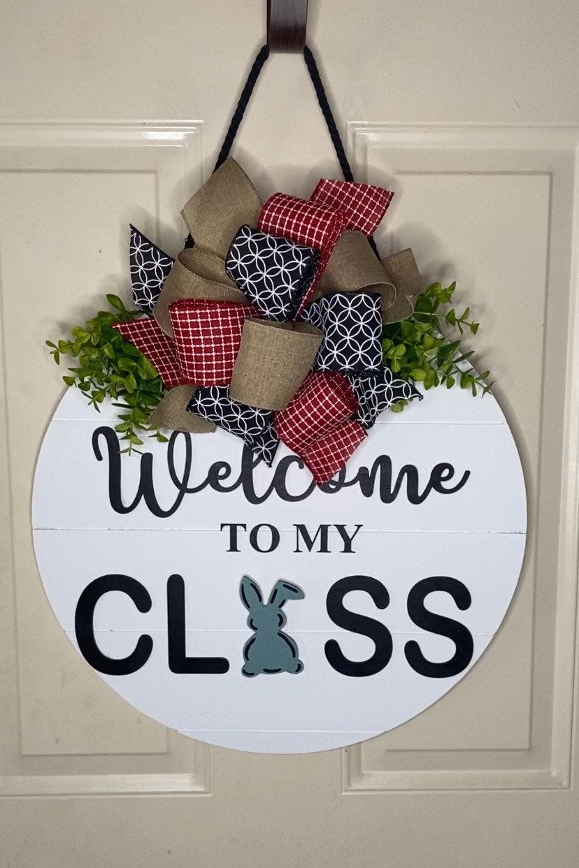 Interchangeable Teacher Door Hanger