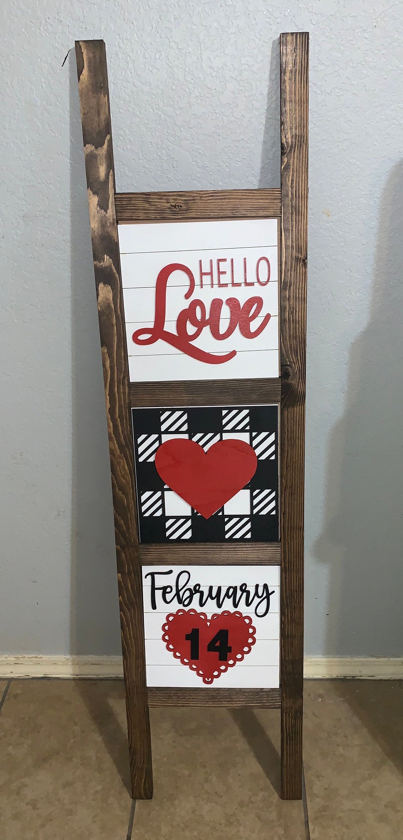 Valentine Interchangeable Ladder Tiles